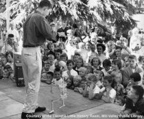 Puppet Show for Children at Fall Arts Festival, date unknown