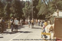People walking at Fall Arts Festival, 1970s