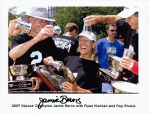 2007 Dipsea Champion Jamie Berns with Russ Kiernan and Roy Rivers