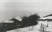 Walker House on Magee Avenue after fire, 1929