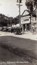 Fire Station and Fire Trucks, 1935