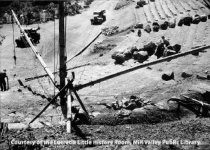 Mountain Theater under construction, circa mid 1930s