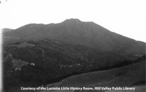 Mt Tamalpais with Mill Valley in Foreground, date unknown