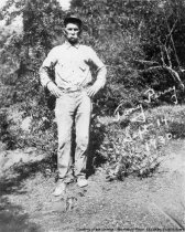 Tony Perry, Portuguese Milker and Gardner, circa 1930