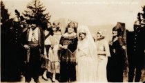 Mountain Play actors in costume, circa 1920s