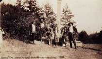 Mountain Play actors in costume, circa 1920