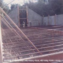 Flooring Framework, Library Construction, 1965