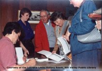 Friends of the Library Meeting and Booksigning, 1990