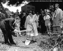 Library Ground Breaking Antics, June 29,1965