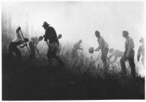 Volunteer firemen at Mt. Tamalpais Fire, 1913