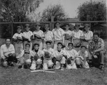 Little League team photo of "MVBC", date unknown