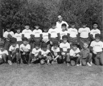 Little League team photo of  the "Jets", date unknown