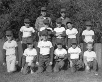 Little League team photo of the "Falcons", date unknown