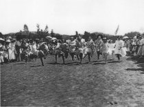 Girls Race, May Day, 1909