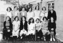 Old Mill Schools girls baseball team, 1930