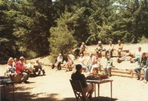 Tamalpais Conservation Club Meeting on Mt Tam., circa 1979.