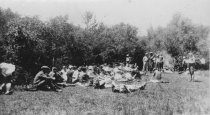 Hikers from the California Alpine Hiking Club, 1923