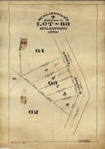 Schlingman's Subdivision of Lot 63 Millwood, 1906