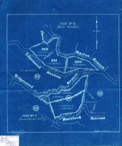 Map No. 5, Mill Valley and Map No. 7, Homestead Valley, 1905