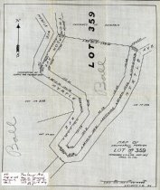 Map of Southerly Portion of Lot No. 359 of Tamalpais Land and Water Company
