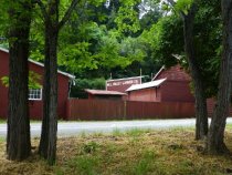Mill Valley Lumber Yard north facades, 2016