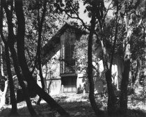 East side of the Mill Valley Public Library, date unknown