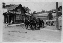 Roadwork at Madrona and Throckmorton Avenue, date unknown