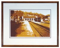 Northwestern Pacific Railroad Depot Circa 1920's