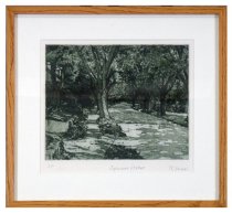 Sycamore Ave. watercolor