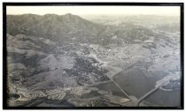Aerial view of Mill Valley, Mt. Tam, Tam Valley and Enchanted Knolls