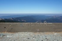 Mt. Tamalpais West Peak ruins looking west, 2015