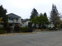 East Blithedale Avenue buildings on the 100 block, 2016