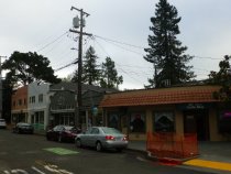 Locust Avenue storefronts, 2016