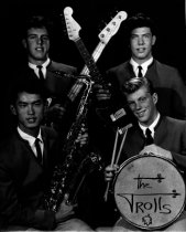 Rock musicians "The Trolls", 1950s