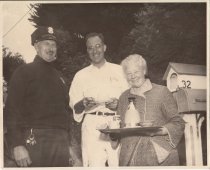 Johnny Imperial, Kelly, and Charlotte Woodhanes, 1950-1960