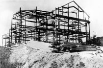 2  El Capitan - Steel frame during construction, 1913