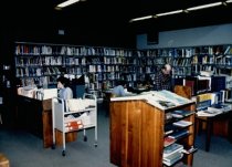 Library reference area, 1984