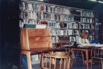 Interior of  library, 1981