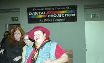 Film critic Jan Wahl at the Mill Valley Film Festival, 2000