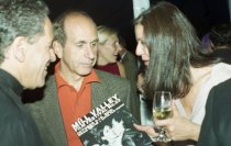 Peter Flaxman and Bruce Katz at MVFF Opening Night, 2000