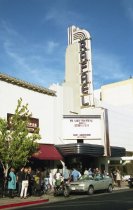 Marquee of the Smith Rafael Film Center during the MVFF