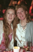 Tia Whiteaker and Lorrie Fishkin at the MVFF Closing Night Gala