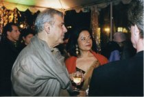 Ismail Merchant at his Mill Valley Film Festival Tribute Reception, 2001