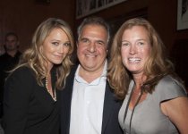 Christine Taylor with Ann and Jim Gianopulos, 2013