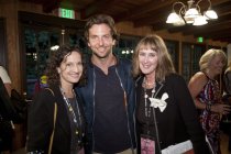 Maureen Galliani and Liana Bender with Bradley Cooper, 2012