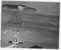 Bay Bridge Pilings, circa 1933