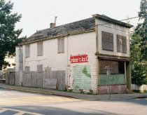 Old Mill Market with hiker's map, 2004