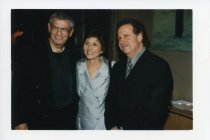 Stewart and Barbara Boxer with Mark Fishkin, 2002