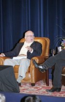 Ed Asner at the Mill Valley Film Festival, 2002