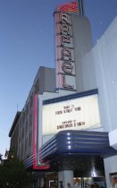 Marquee of the Smith Rafael Film Center, 2002